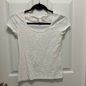 H&M Basic White T-Shirt